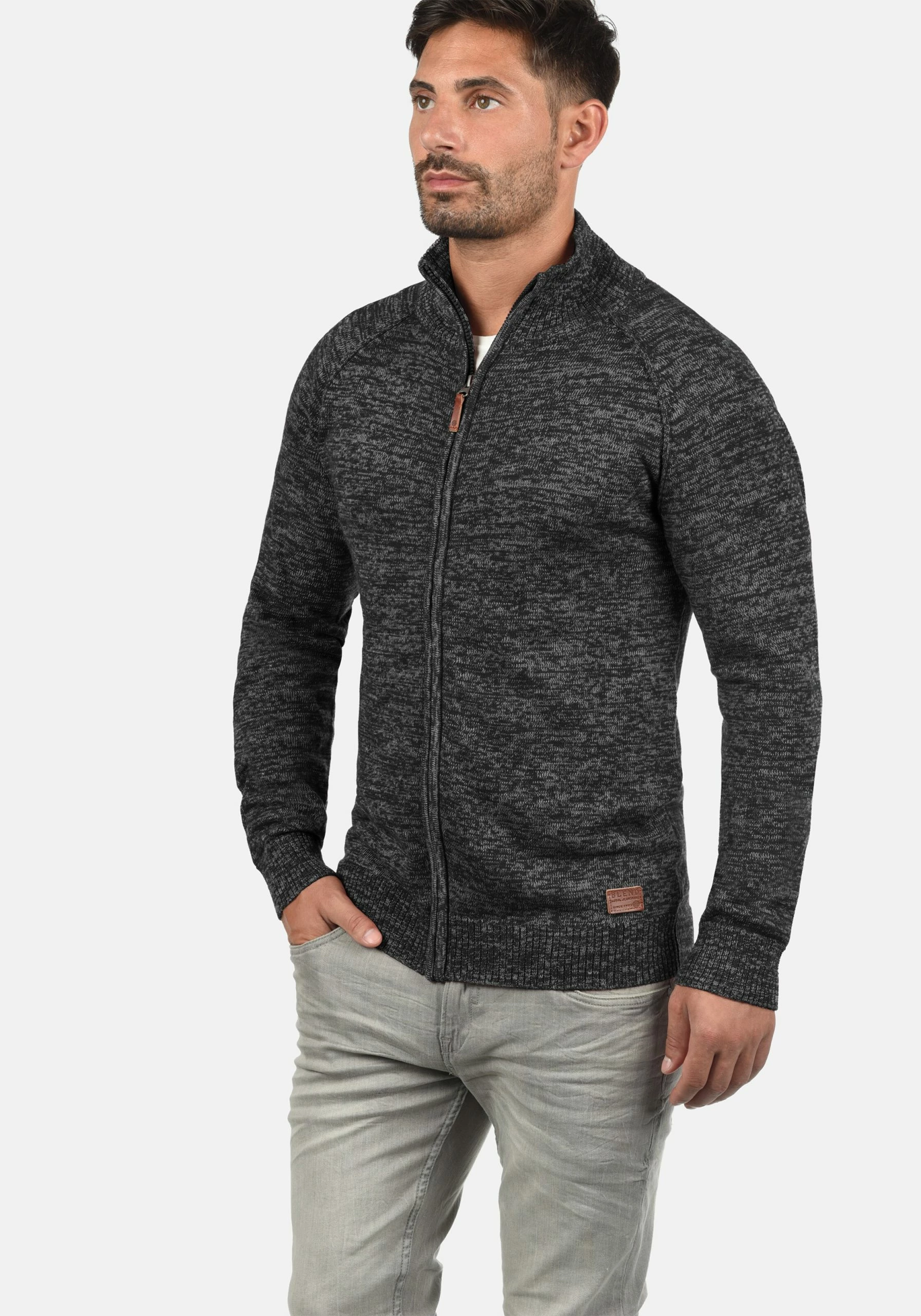 Blend Coltruien Trui Daniri Heren Zwart 4 Blend Coltruien Trui Daniri Heren Zwart - Afbeelding 2