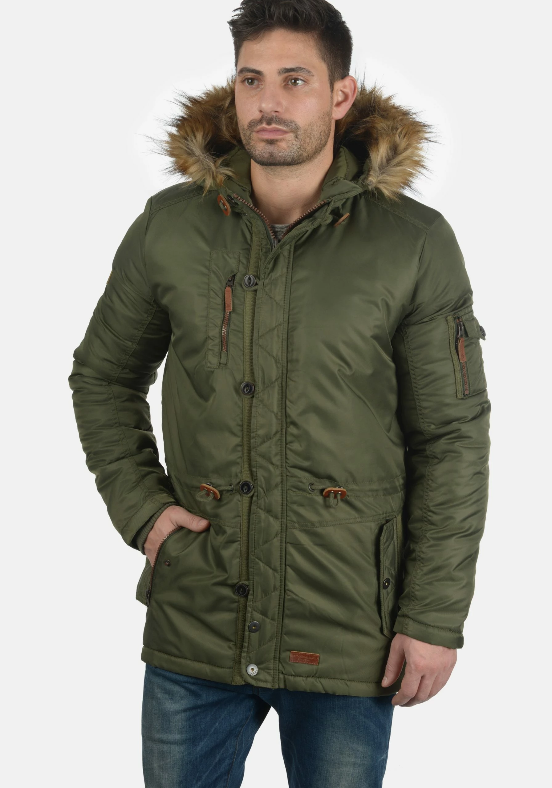Blend Parkas Winterparka Eugen Heren Groen 4 Blend Parkas Winterparka Eugen Heren Groen - Afbeelding 2