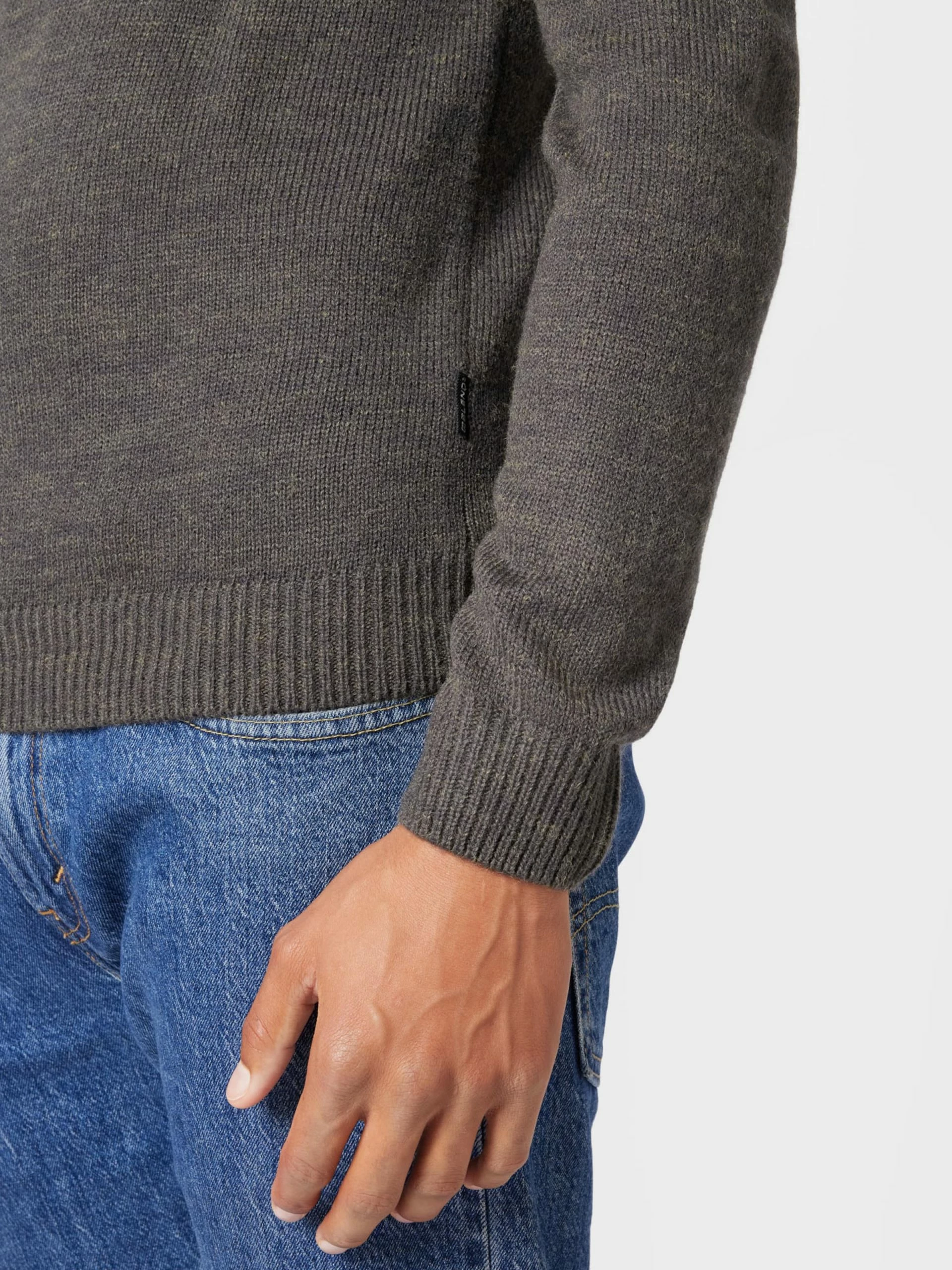 Blend Crewneck Truien Trui Heren Kaki 7 Blend Crewneck Truien Trui Heren Kaki - Afbeelding 5