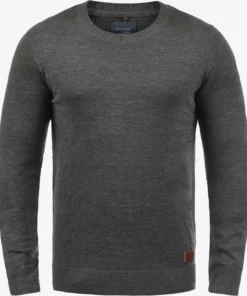 Blend Crewneck Truien Trui Lars Heren Grijs