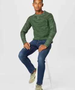 Blend Crewneck Truien Trui Heren Groen / Donkergroen -Aanbiedingen Koud Stijl Winkel 07339fcb0deae38489dae8de1649f068 scaled