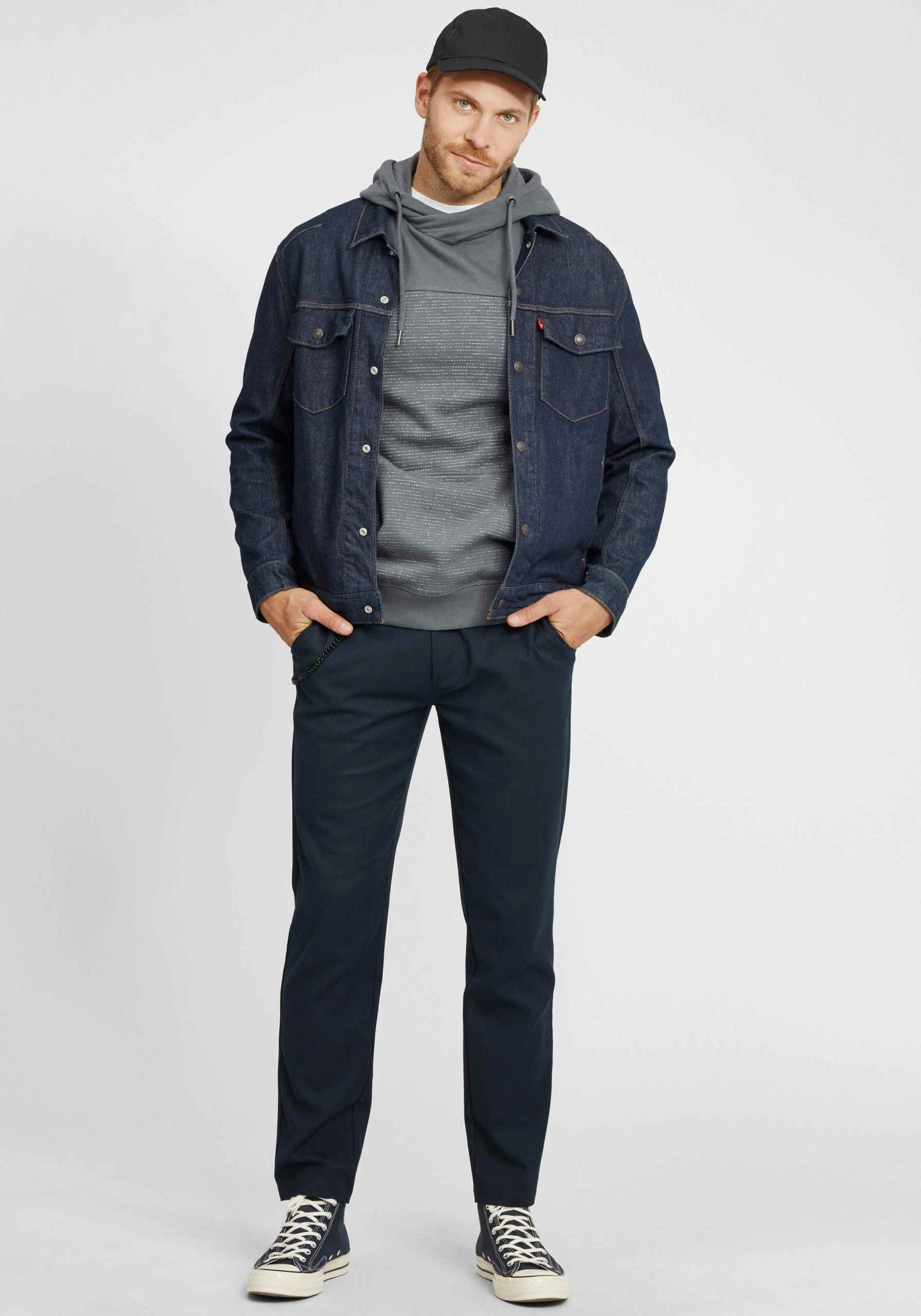 Blend Hoodies Trui Toklat Heren Grijs 5 Blend Hoodies Trui Toklat Heren Grijs - Afbeelding 3