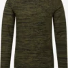 Blend Crewneck Truien Trui Heren Olijfgroen / Groen Gemêleerd