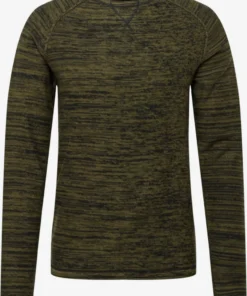 Blend Crewneck Truien Trui Heren Olijfgroen / Groen Gemêleerd