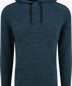 Blend Hoodies Trui Comala Heren Blauw / Blauw Gemêleerd