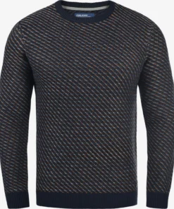 Blend V-hals Truien Trui Calisto Heren Blauw