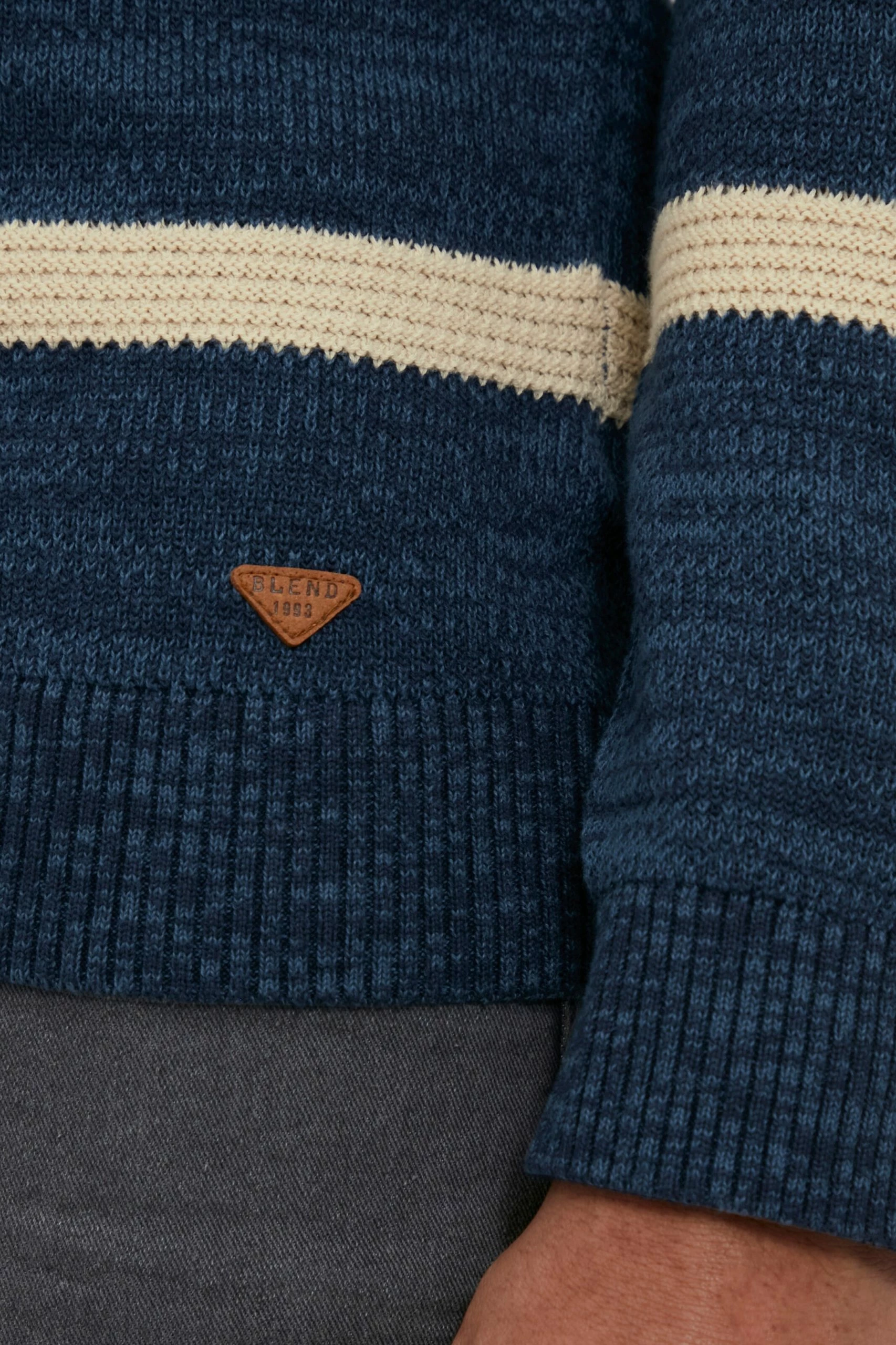 Blend Crewneck Truien Trui Arendt Heren Blauw 8 Blend Crewneck Truien Trui Arendt Heren Blauw - Afbeelding 6