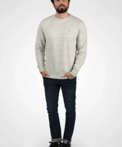 Blend Sweatshirts Sweatshirt Henry Heren Grijs -Aanbiedingen Koud Stijl Winkel 15a9e556ff43ed1686f15358b74473af scaled