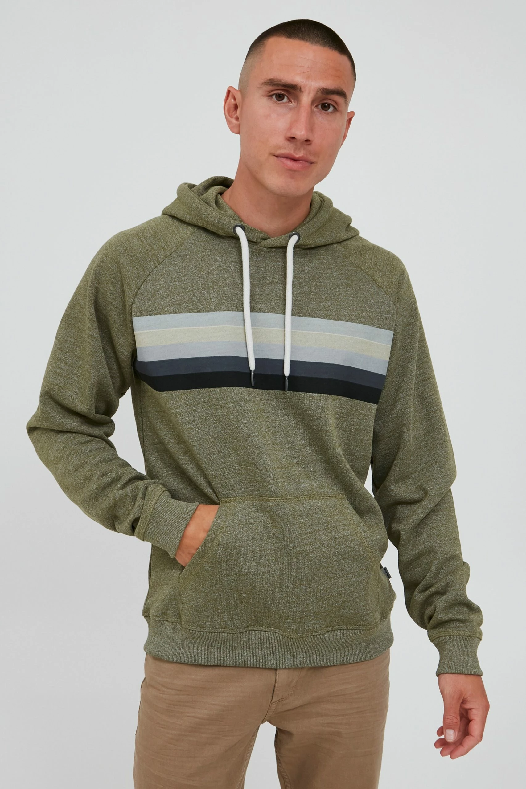 Blend Hoodies Trui Heren Groen 4 Blend Hoodies Trui Heren Groen - Afbeelding 2