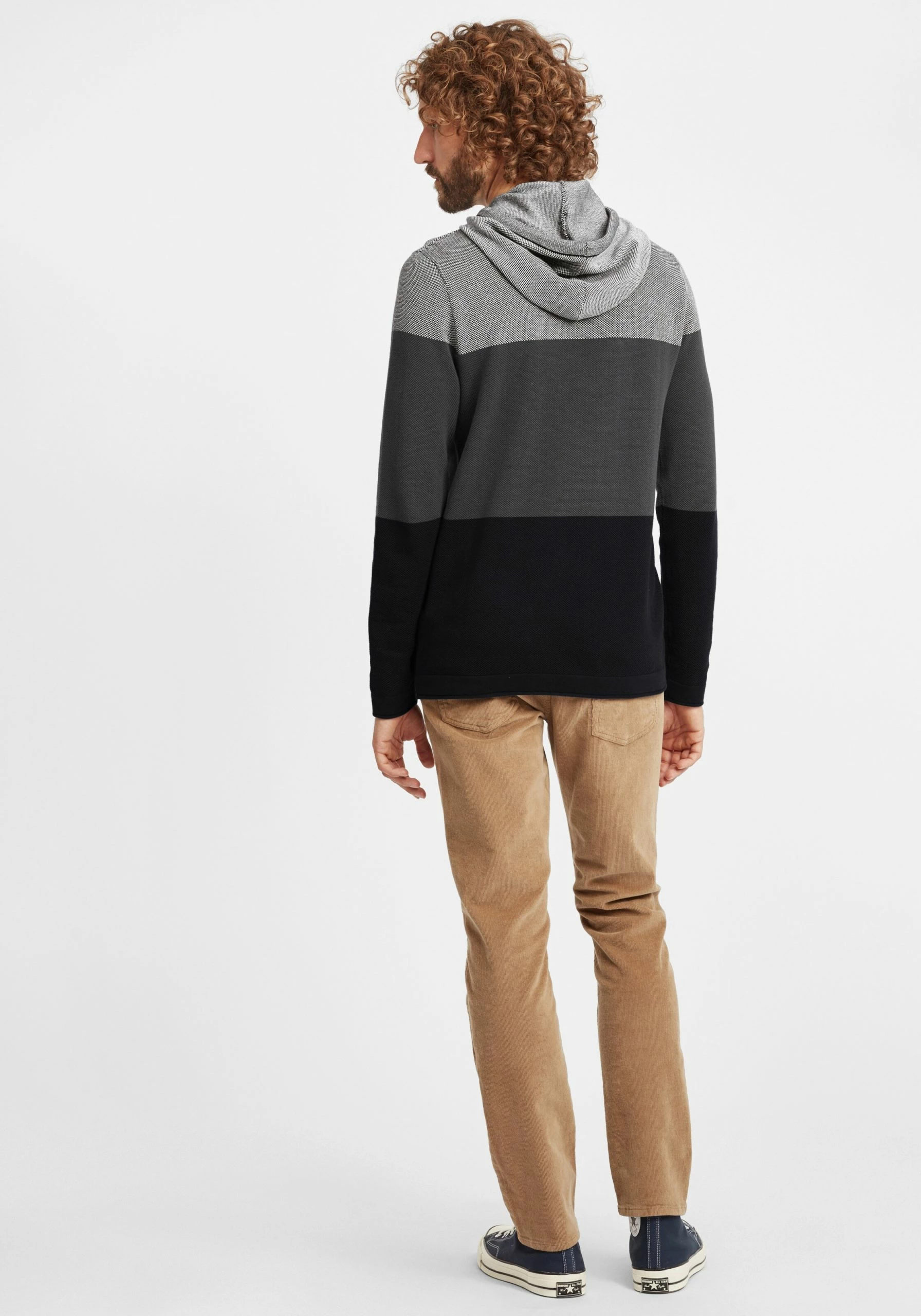 Blend Hoodies Trui Salado Heren Grijs / Zwart 6 Blend Hoodies Trui Salado Heren Grijs / Zwart - Afbeelding 4