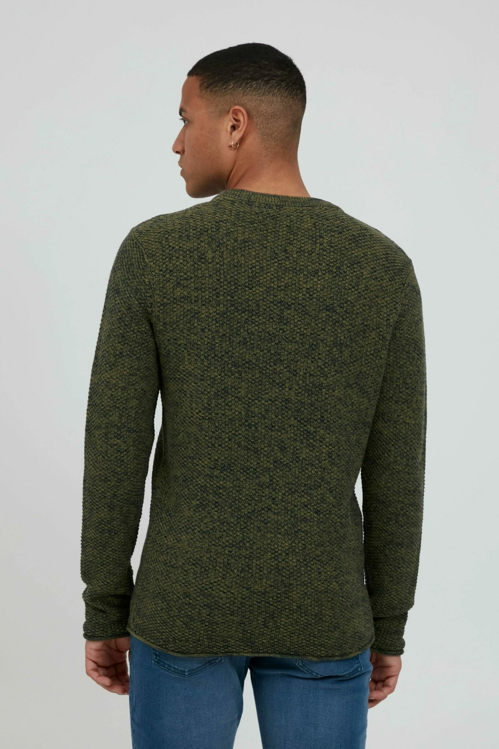 Blend Crewneck Truien Trui Heren Groen Gemêleerd 8 Blend Crewneck Truien Trui Heren Groen Gemêleerd - Afbeelding 6