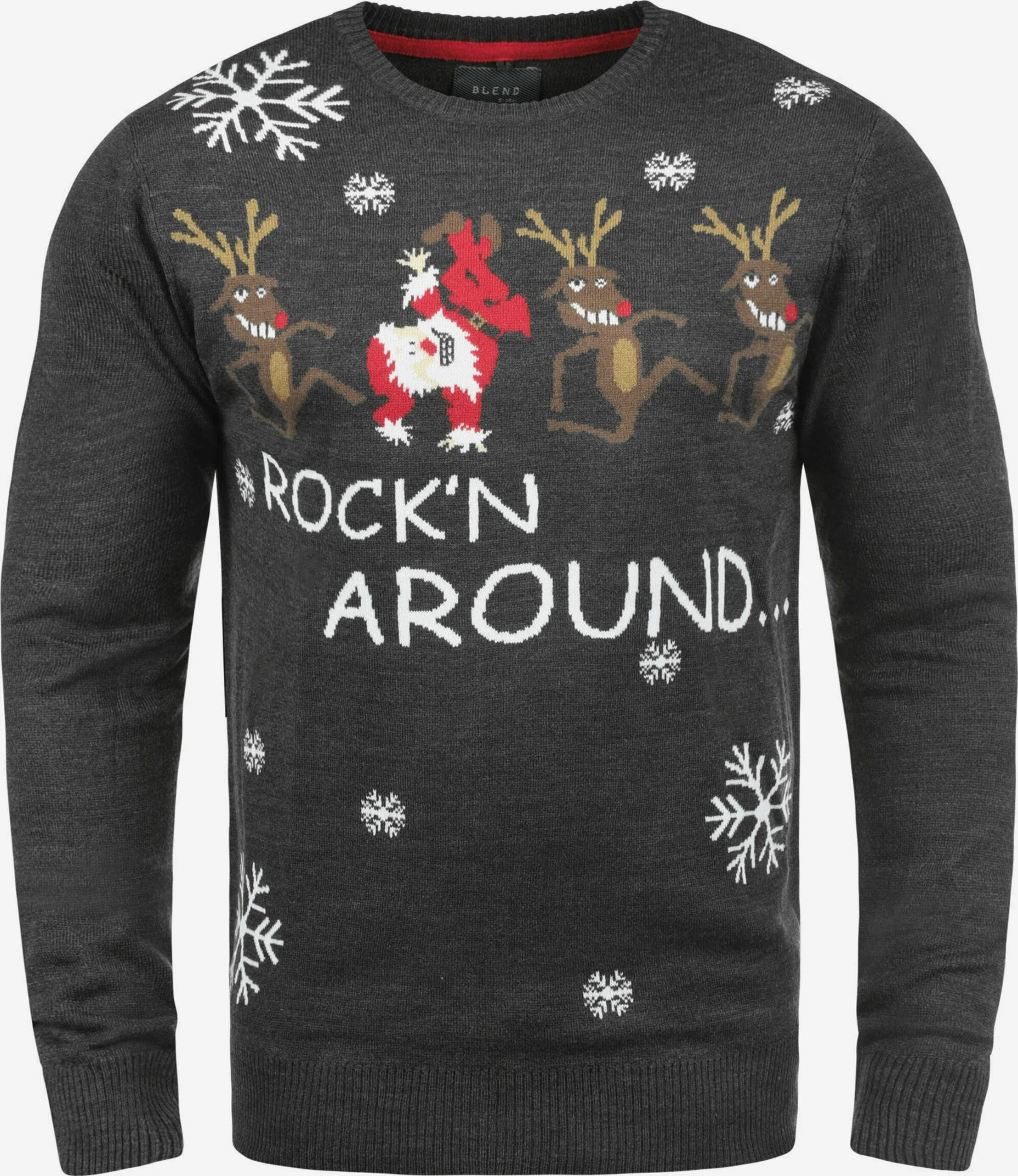 Blend Crewneck Truien Trui Rudolph Heren Grijs 3 Blend Crewneck Truien Trui Rudolph Heren Grijs