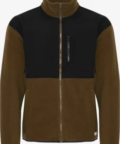 Blend Fleece Jassen Fleece Jas Heren Bruin