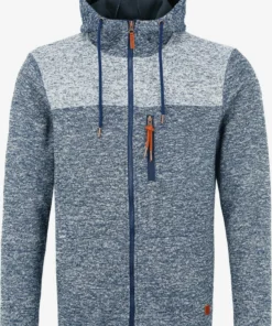 Blend Fleece Jassen Fleece Jas Heren Blauw