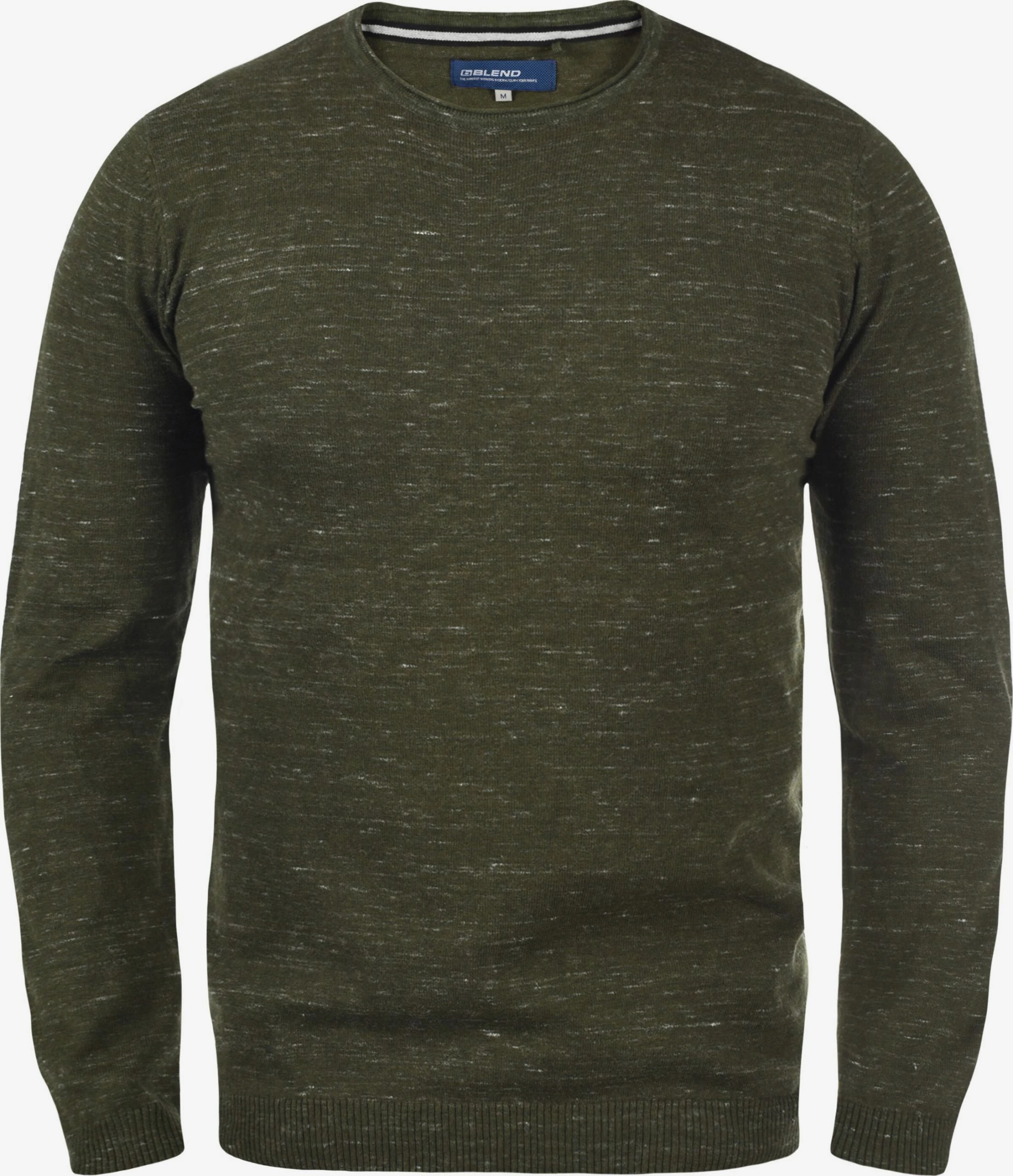 Blend Crewneck Truien Trui Adrian Heren Groen Gemêleerd 3 Blend Crewneck Truien Trui Adrian Heren Groen Gemêleerd