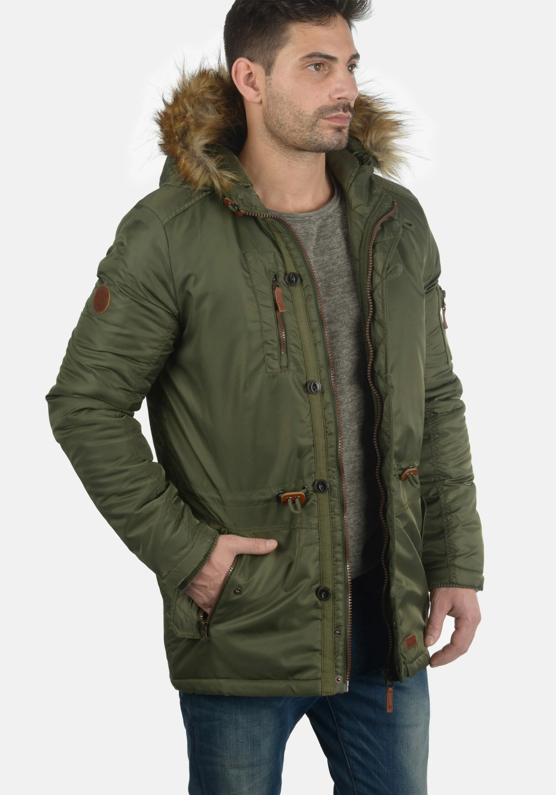 Blend Parkas Winterparka Eugen Heren Groen 5 Blend Parkas Winterparka Eugen Heren Groen - Afbeelding 3