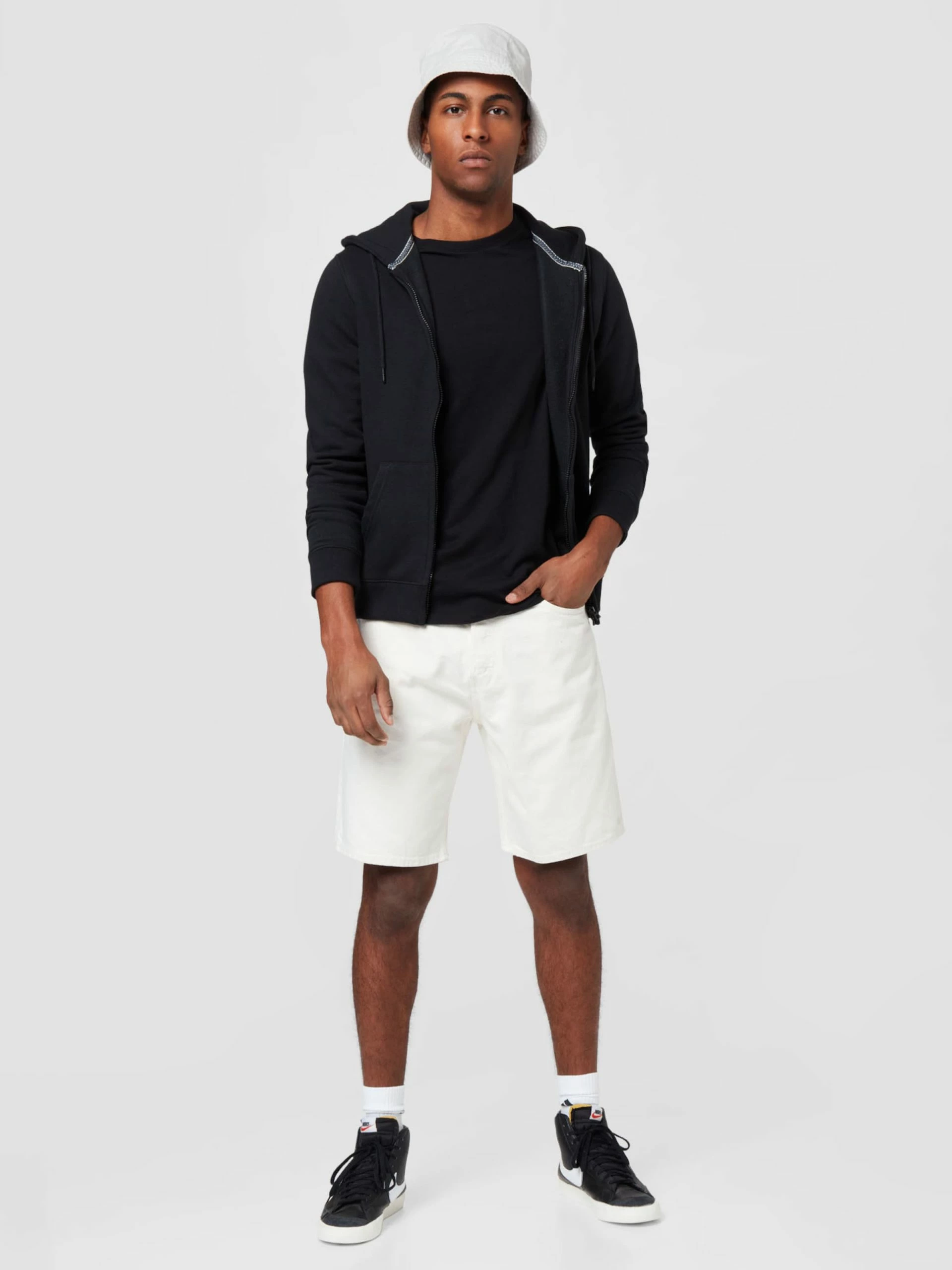 Blend Sweatvesten Met Capuchon Sweatvest Downton Heren Zwart 7 Blend Sweatvesten Met Capuchon Sweatvest Downton Heren Zwart - Afbeelding 5