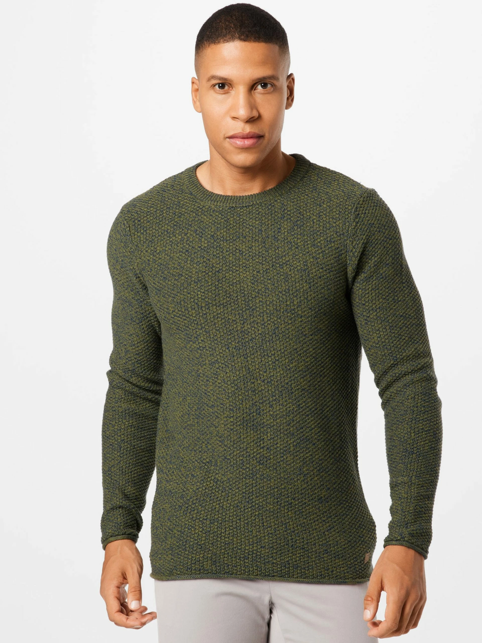 Blend Crewneck Truien Trui Heren Groen Gemêleerd 5 Blend Crewneck Truien Trui Heren Groen Gemêleerd - Afbeelding 3