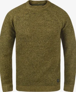 Blend Crewneck Truien Trui Carrizal Heren Olijfgroen