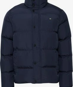 Blend Winterjassen Winterjas Heren Donkerblauw