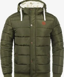 Blend Winterjassen Winterjas Frederico Heren Groen