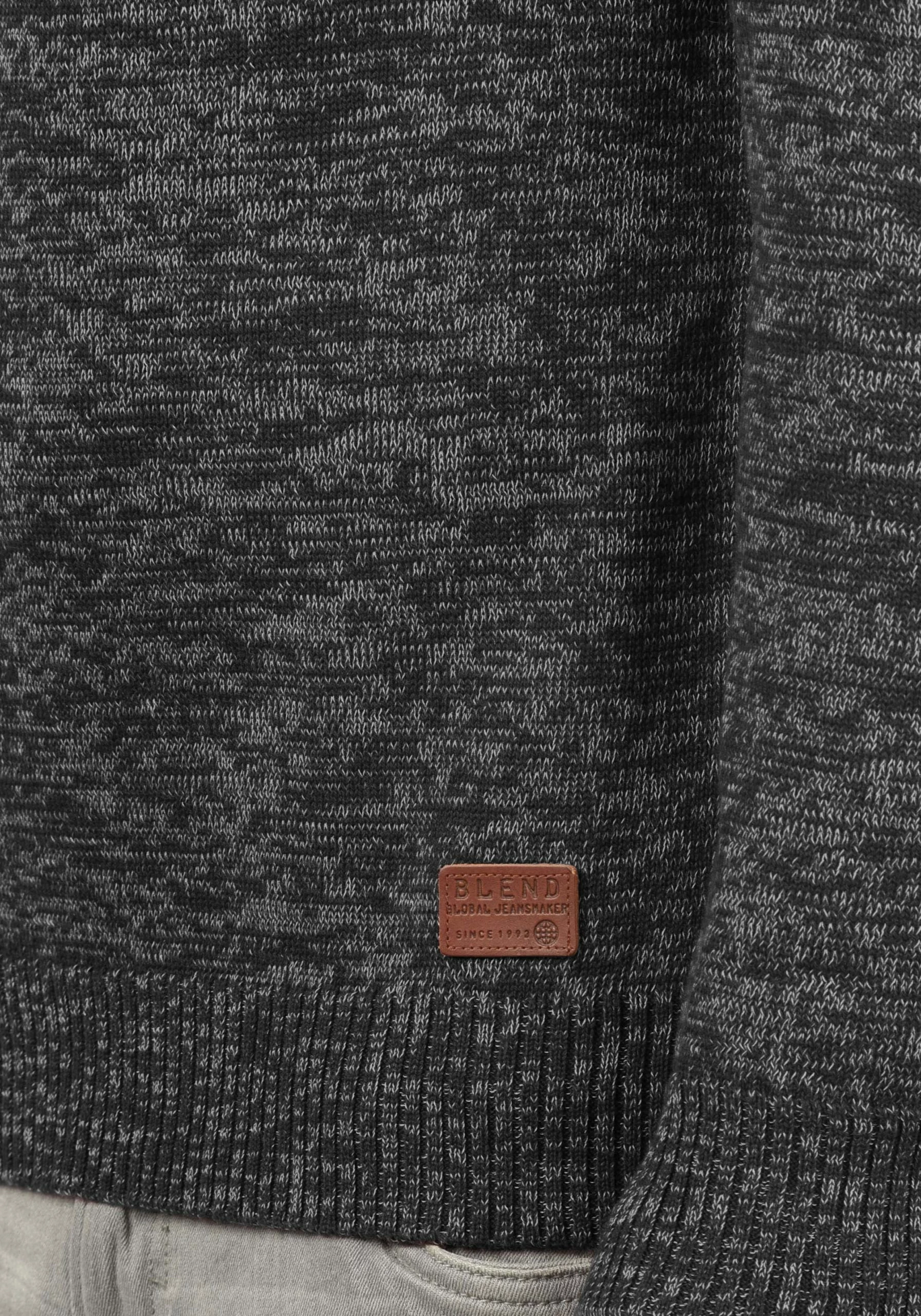 Blend Coltruien Trui Daniri Heren Zwart 6 Blend Coltruien Trui Daniri Heren Zwart - Afbeelding 4