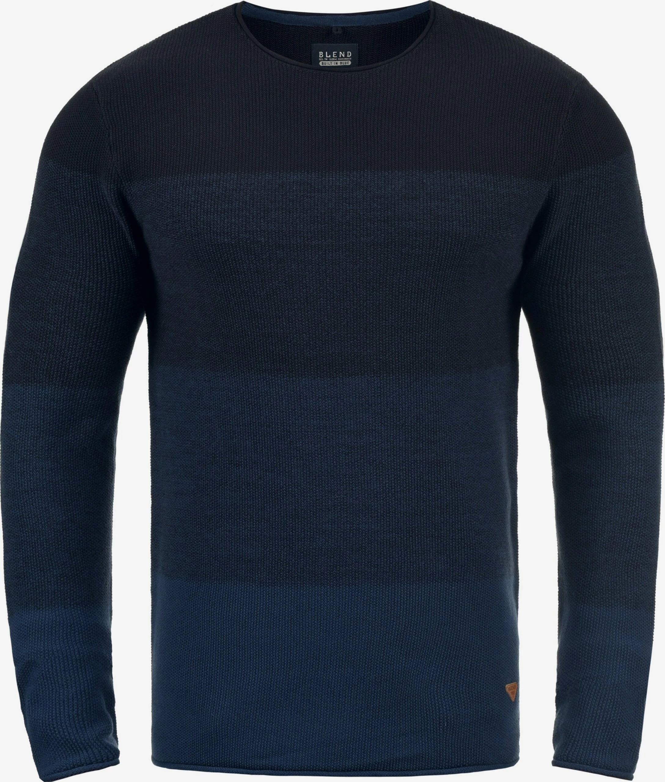Blend Crewneck Truien Trui Benno Heren Donkerblauw 4 Blend Crewneck Truien Trui Benno Heren Donkerblauw - Afbeelding 2