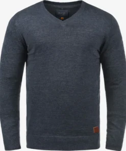 Blend V-hals Truien Trui Lasse Heren Blauw