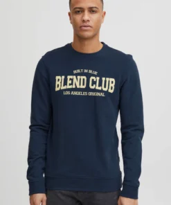 Blend Sweatshirts Sweatshirt Heren Donkerblauw -Aanbiedingen Koud Stijl Winkel 48276ba1b84bdbb437cc68bb943470b9 scaled