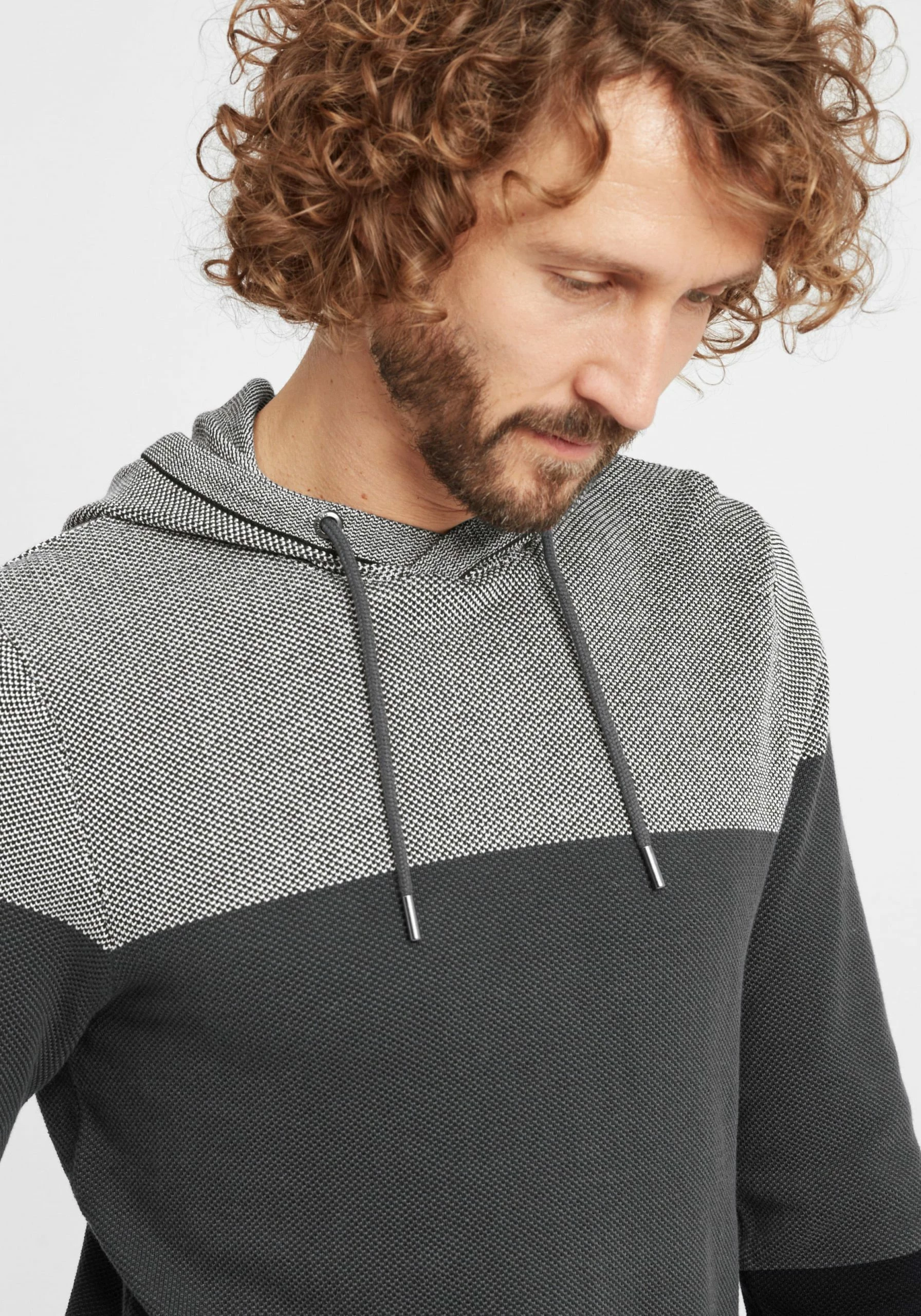 Blend Hoodies Trui Salado Heren Grijs / Zwart 7 Blend Hoodies Trui Salado Heren Grijs / Zwart - Afbeelding 5