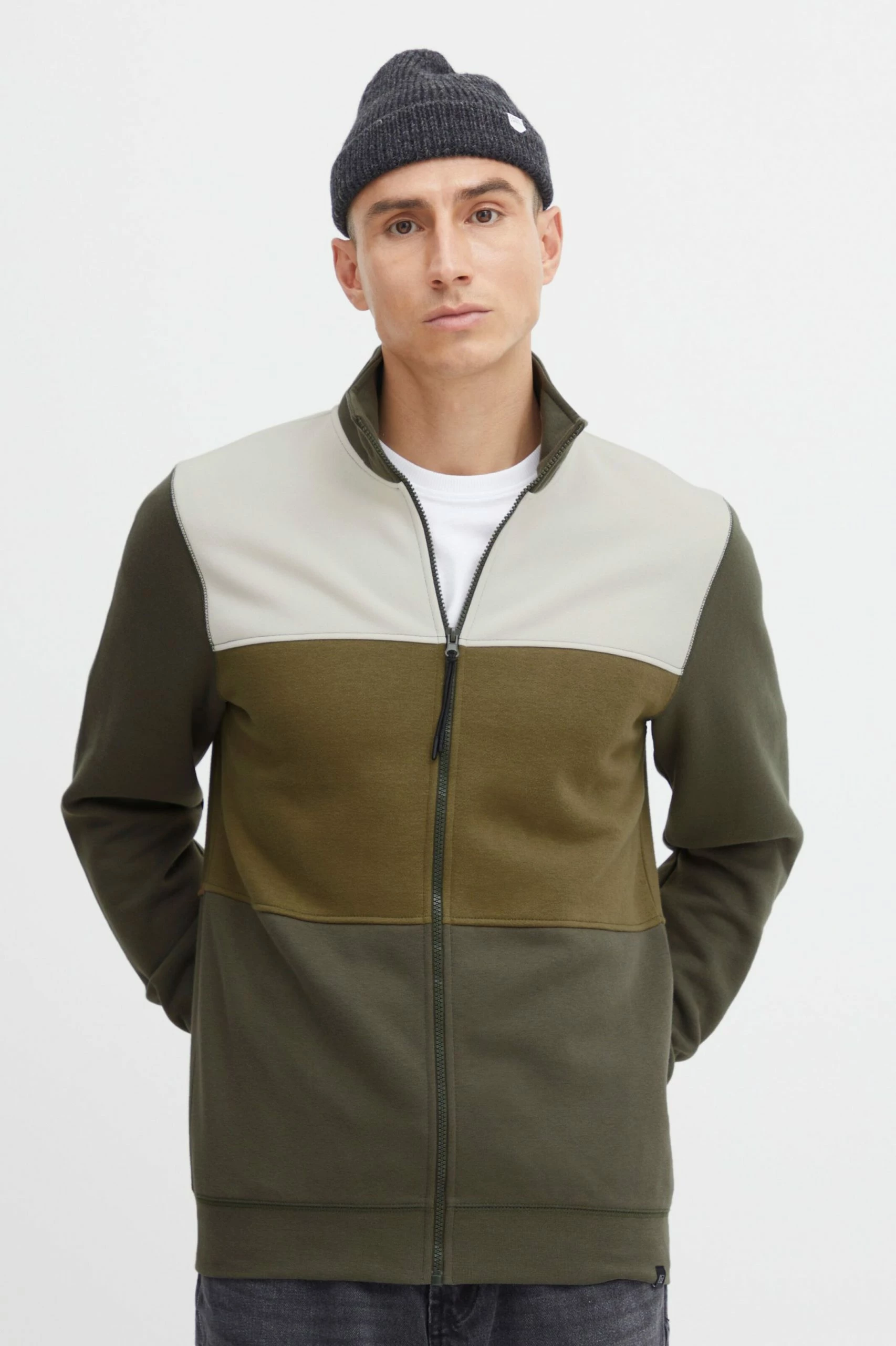 Blend Sweatshirts Sweatshirt Block Heren Groen 4 Blend Sweatshirts Sweatshirt Block Heren Groen - Afbeelding 2