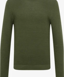 Blend Crewneck Truien Trui Heren Olijfgroen