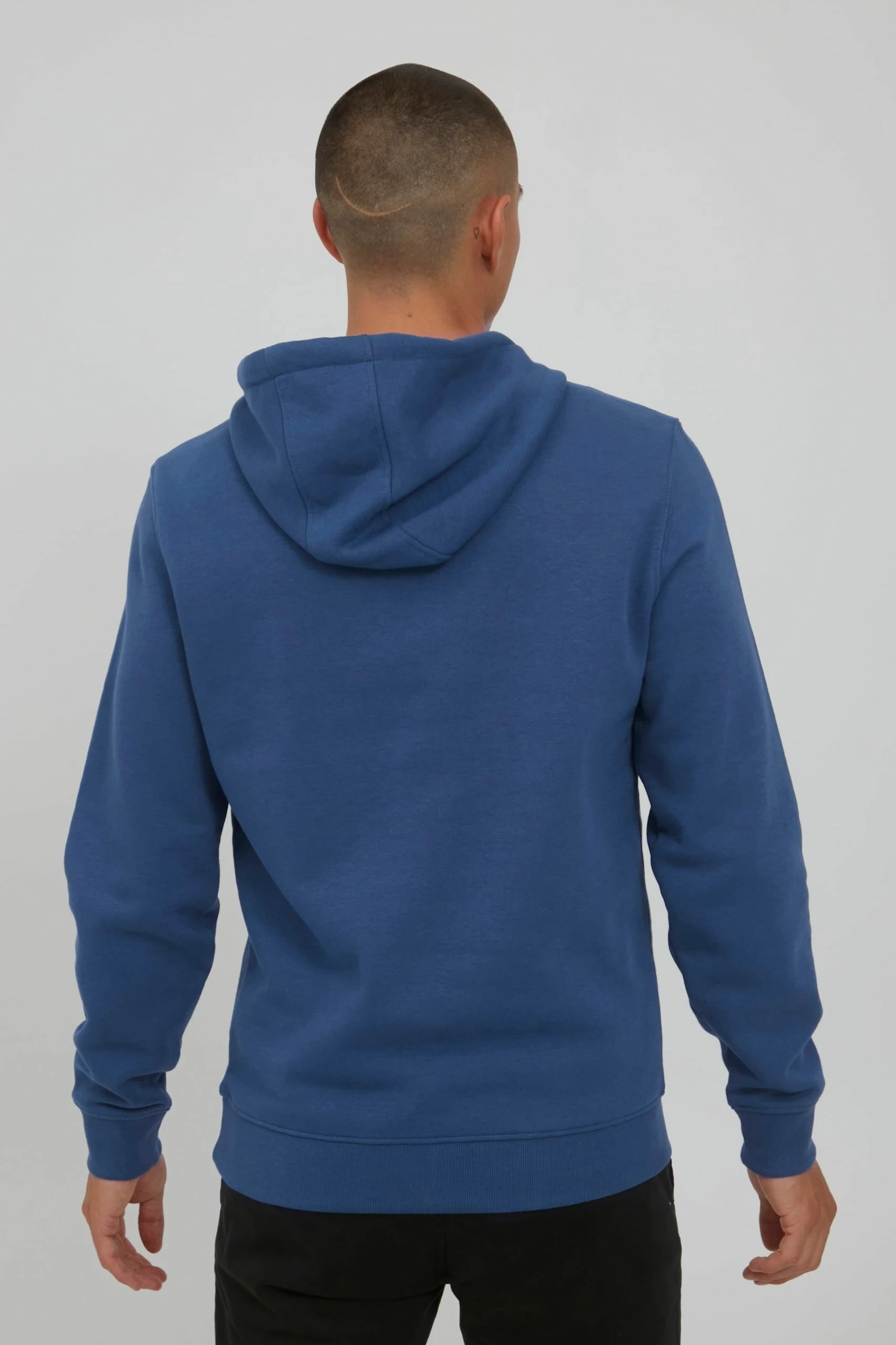 Blend Hoodies Trui NEVIO Heren Blauw 6 Blend Hoodies Trui NEVIO Heren Blauw - Afbeelding 4