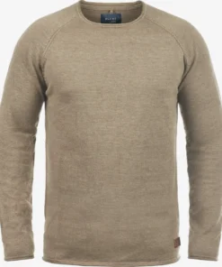 Blend Crewneck Truien Trui John Heren Lichtbruin