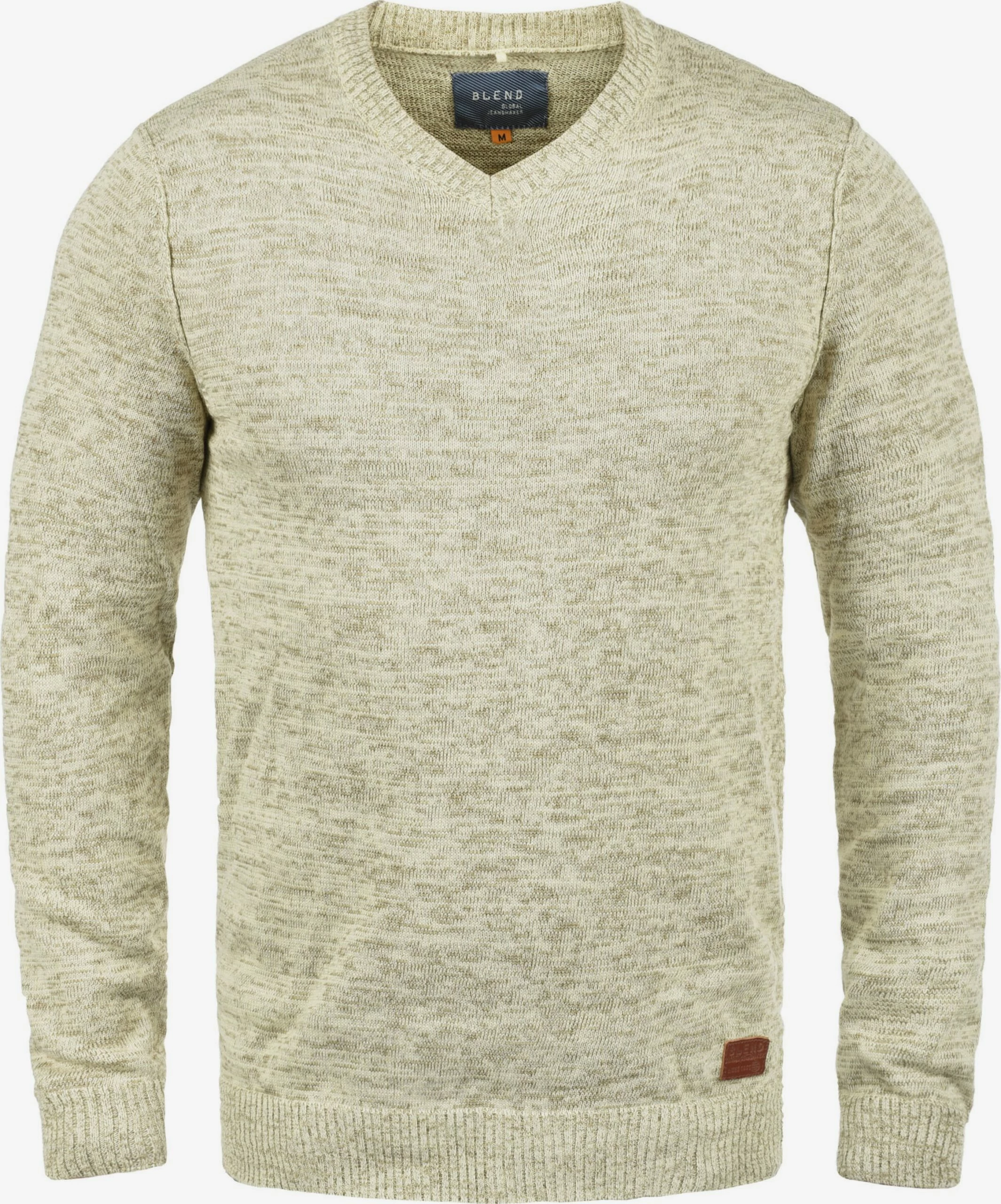 Blend V-hals Truien Trui Dansel Heren Beige Gemêleerd 3 Blend V-hals Truien Trui Dansel Heren Beige Gemêleerd