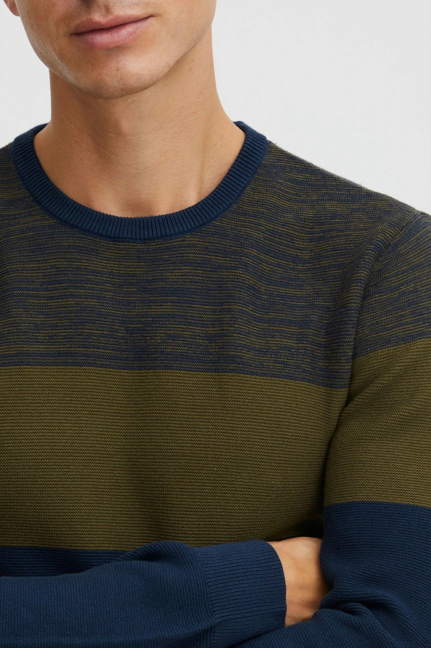 Blend Crewneck Truien Trui Napinoa Heren Groen 7 Blend Crewneck Truien Trui Napinoa Heren Groen - Afbeelding 5