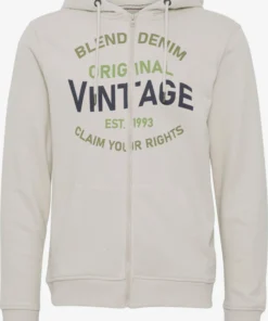 Blend Sweatshirts Sweatshirt Heren Lichtgrijs