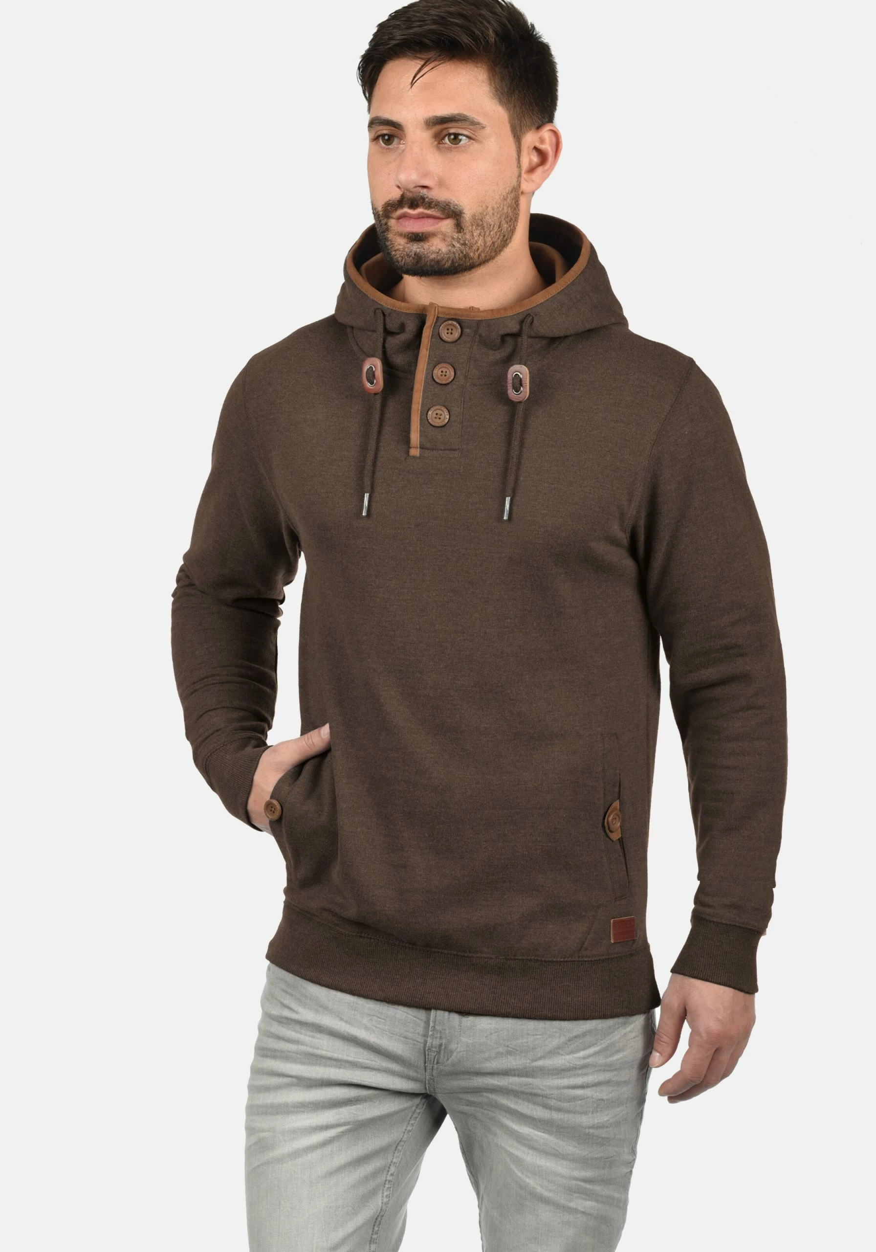 Blend Hoodies Sweatshirt Alexo Heren Bruin / Mokka 4 Blend Hoodies Sweatshirt Alexo Heren Bruin / Mokka - Afbeelding 2