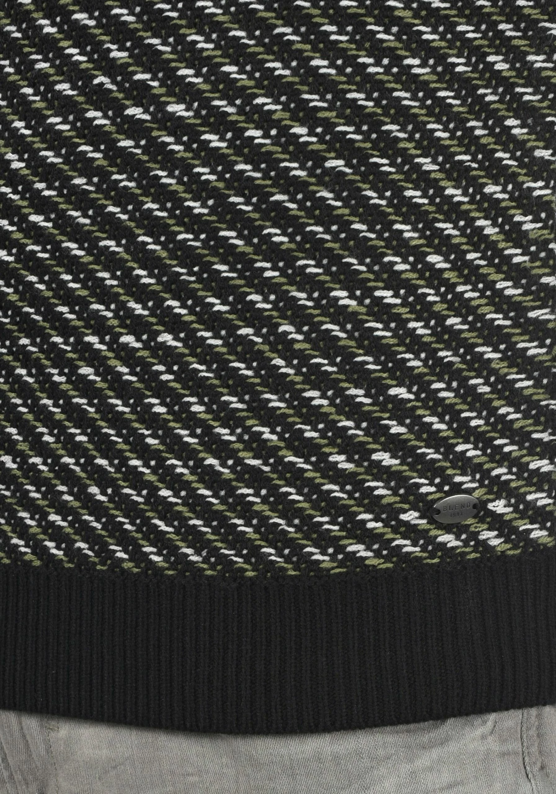 Blend V-hals Truien Trui Calisto Heren Zwart 8 Blend V-hals Truien Trui Calisto Heren Zwart - Afbeelding 6