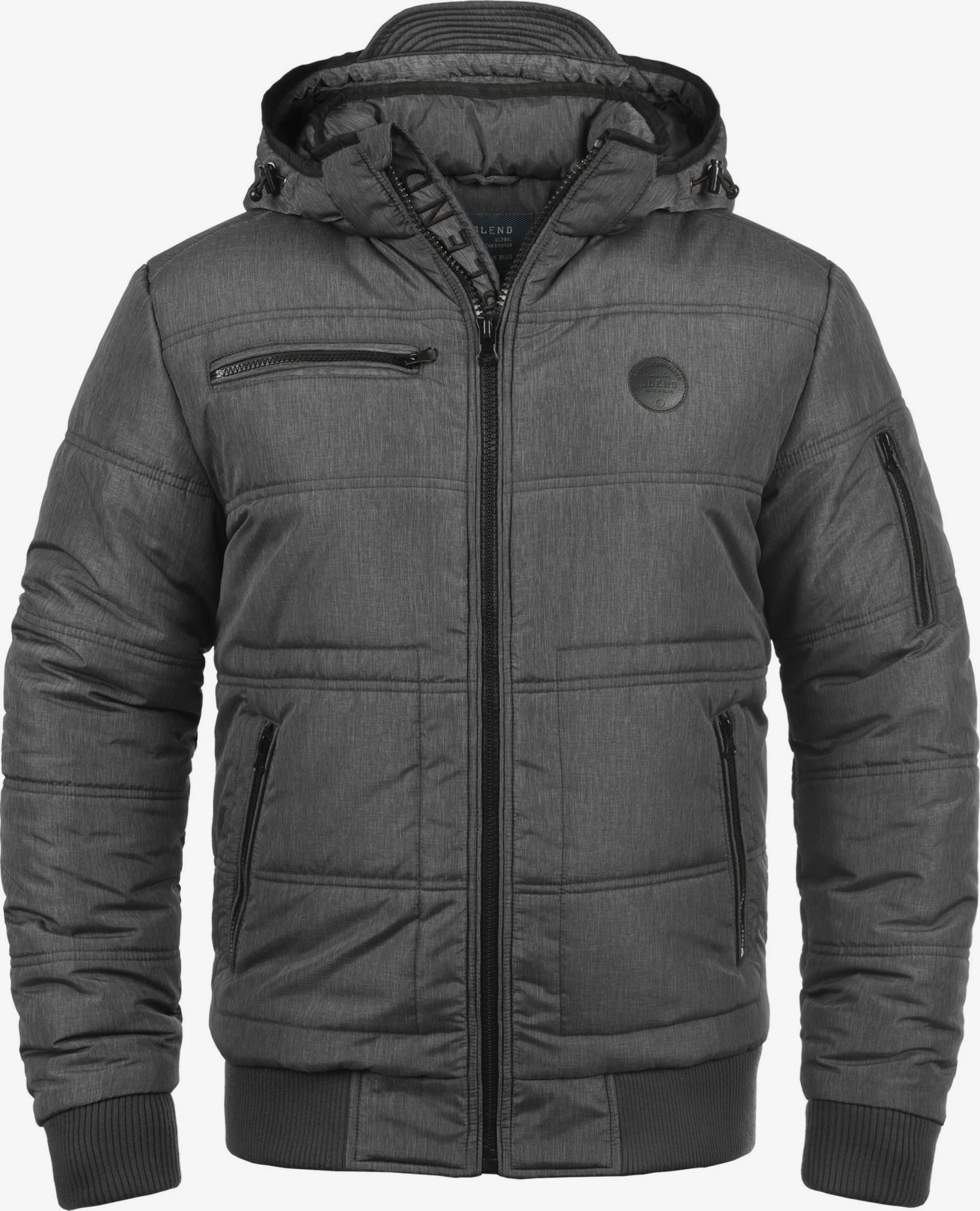 Blend Winterjassen Winterjas Boris Heren Grafiet 3 Blend Winterjassen Winterjas Boris Heren Grafiet