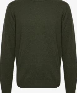 Blend Crewneck Truien Trui Nolen Heren Donkergroen