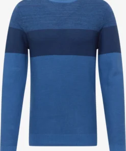 Blend Crewneck Truien Trui Heren Blauw / Navy / Donkerblauw