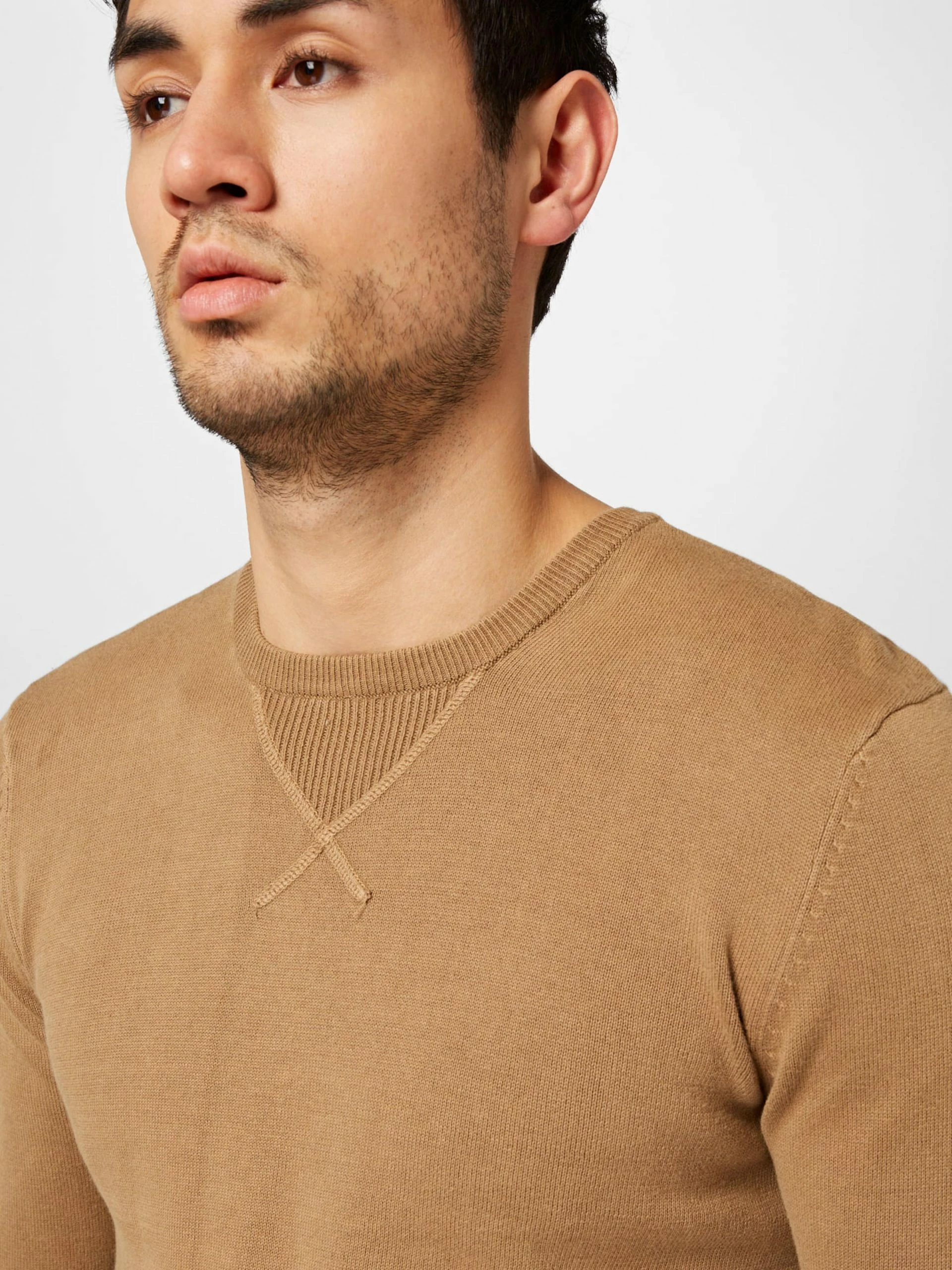 Blend Crewneck Truien Trui Heren Cognac 4 Blend Crewneck Truien Trui Heren Cognac - Afbeelding 2