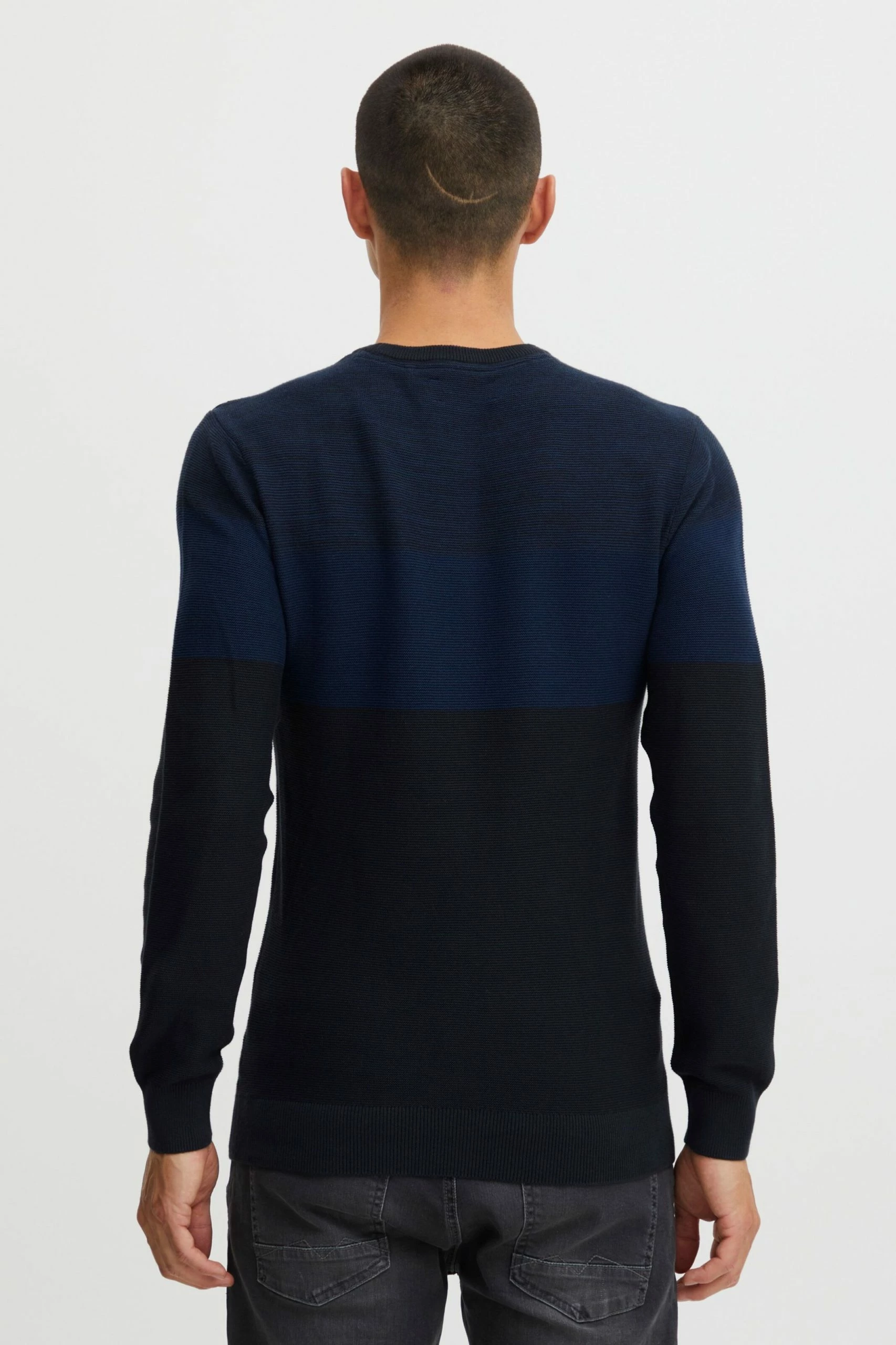 Blend Crewneck Truien Trui Napinoa Heren Blauw 5 Blend Crewneck Truien Trui Napinoa Heren Blauw - Afbeelding 3