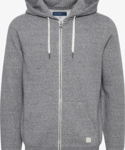 Blend Sweatvesten Met Capuchon Sweatvest GORDON Heren Grijs