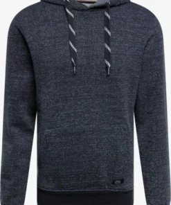 Blend Hoodies Sweatshirt Heren Zwart Gemêleerd