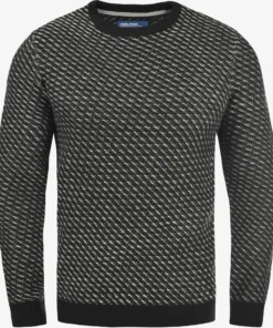 Blend V-hals Truien Trui Calisto Heren Zwart