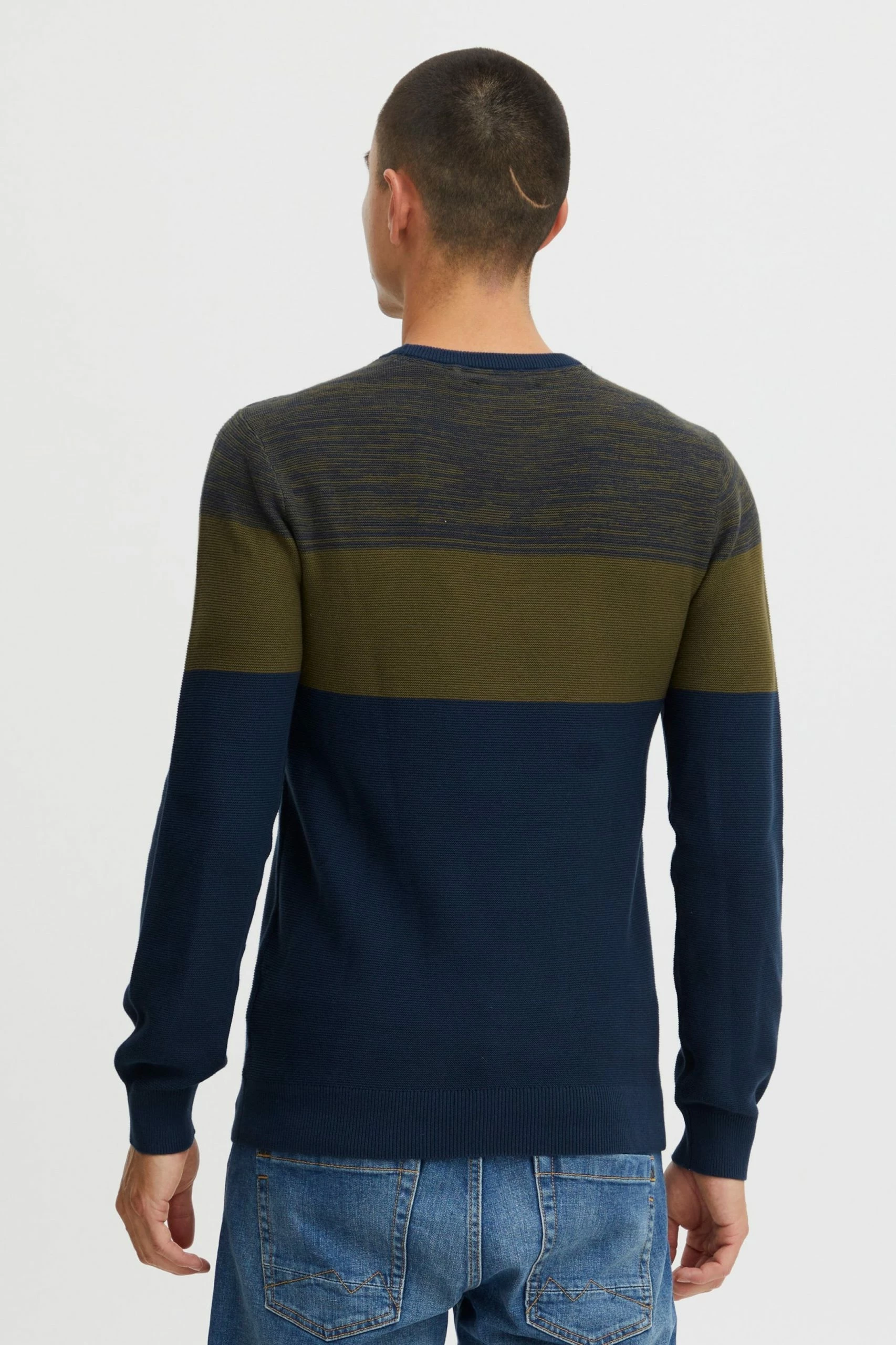 Blend Crewneck Truien Trui Napinoa Heren Groen 5 Blend Crewneck Truien Trui Napinoa Heren Groen - Afbeelding 3