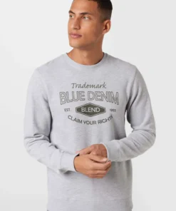 Blend Sweatshirts Sweatshirt Heren Aardetinten / Grijs Gemêleerd -Aanbiedingen Koud Stijl Winkel 6bed6a654df6502556315e7476eadd8c scaled
