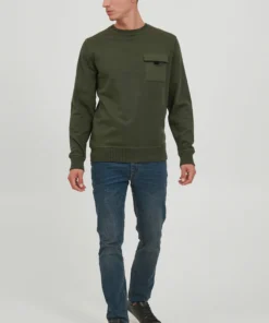 Blend Sweatshirts Sweatshirt Oskari Heren Donkergroen -Aanbiedingen Koud Stijl Winkel 6cb80ae89e51ebb01af8f0841ff52b5b scaled